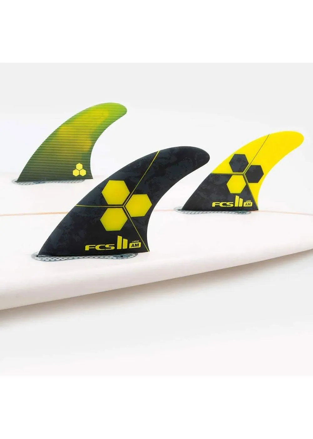 FCS II Al Merrick PC Tri Surfboard Fins