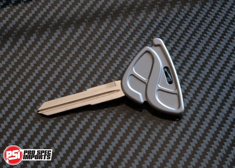 FD3S RX7 Key Blank - Frosted Titanium GR6