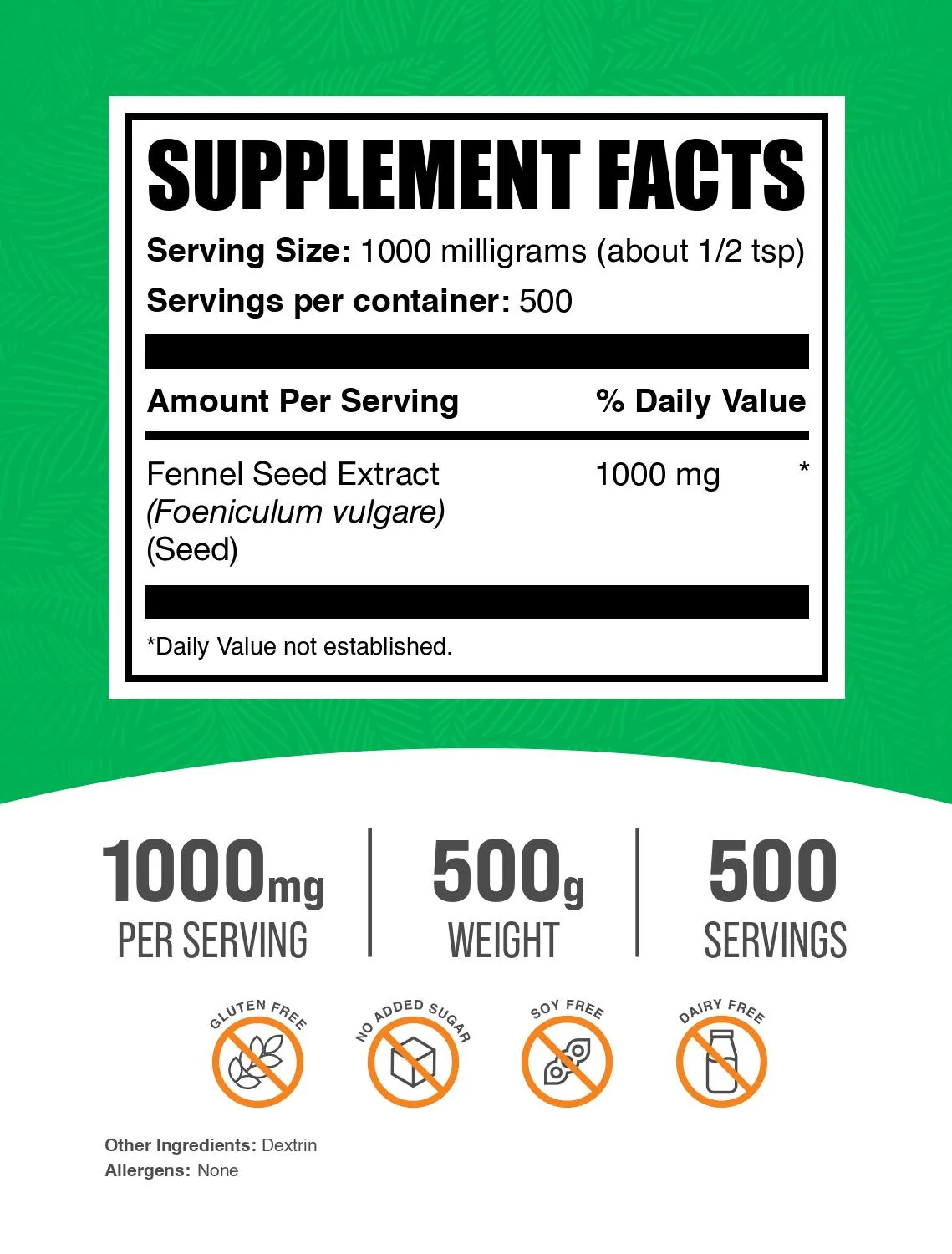 Fennel Extract Powder