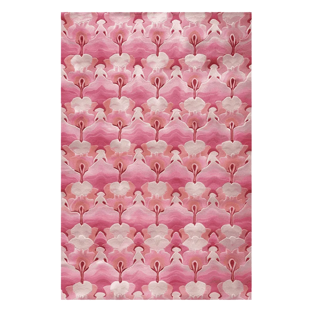 Floral Whisper Hand Tufted Rug