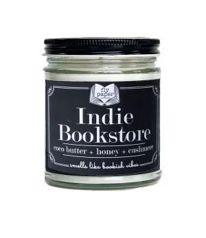 Fly Paper Products - Indie Bookstore 9oz Soy Candle Contest Winner
