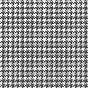 Glen Black/White Paper Lunch Napkin