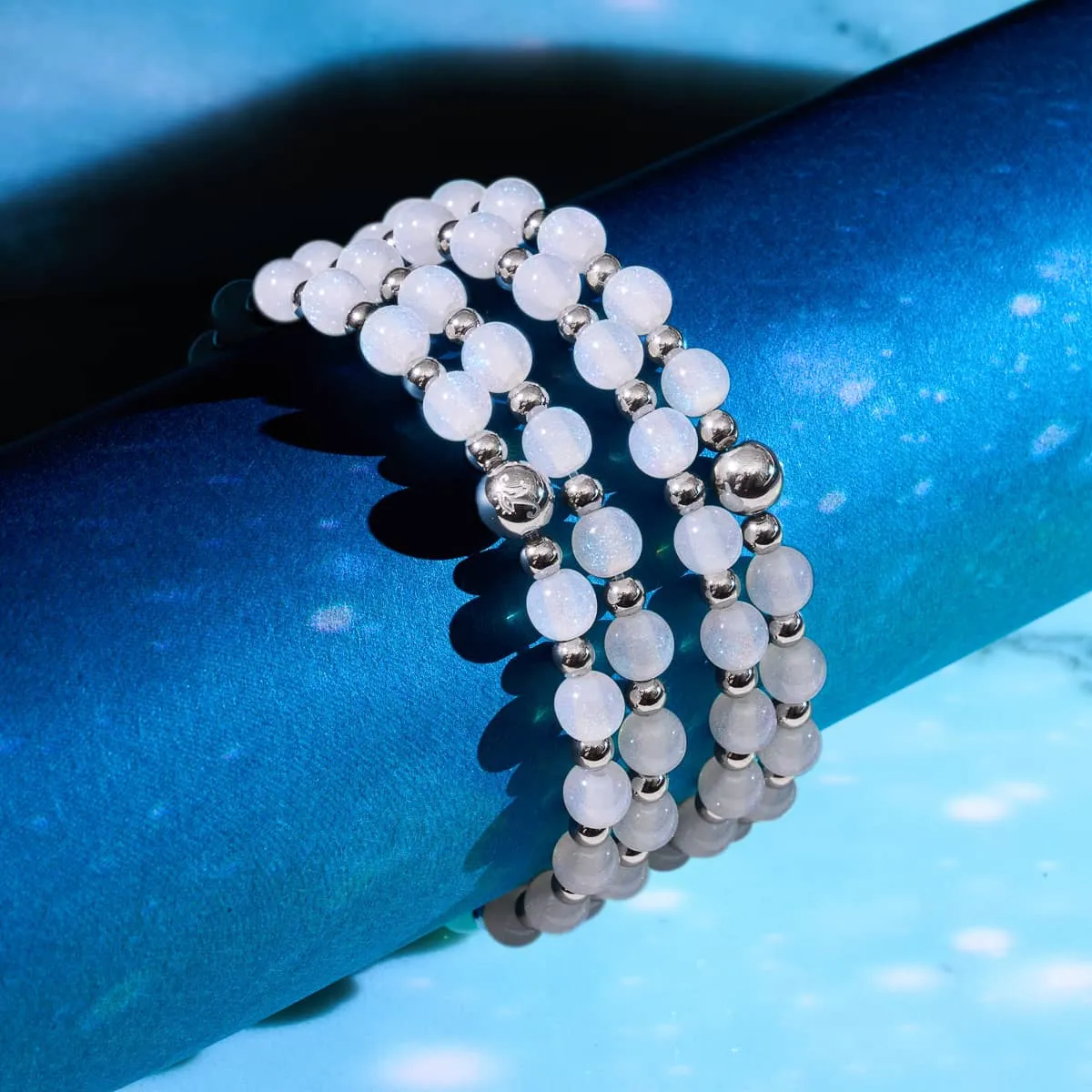 Glittering Snowfall | Dreamscape Opal Wrap