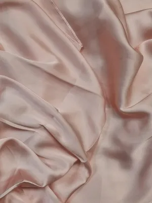 Glossy Satin Hijab - Baby Pink