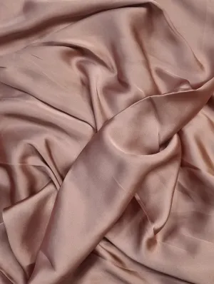 Glossy Satin Hijab - Dusky Rose