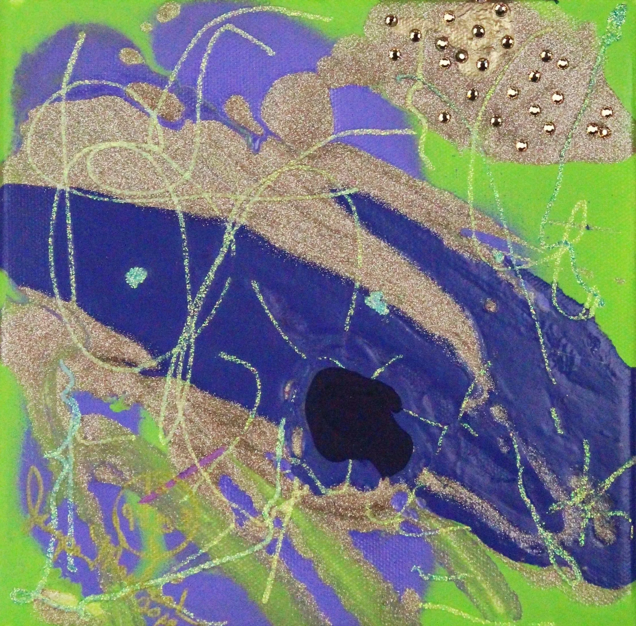 Gold Dog - Original Painting