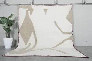 Handmade Moroccan rug - Custom rug - Wool rug