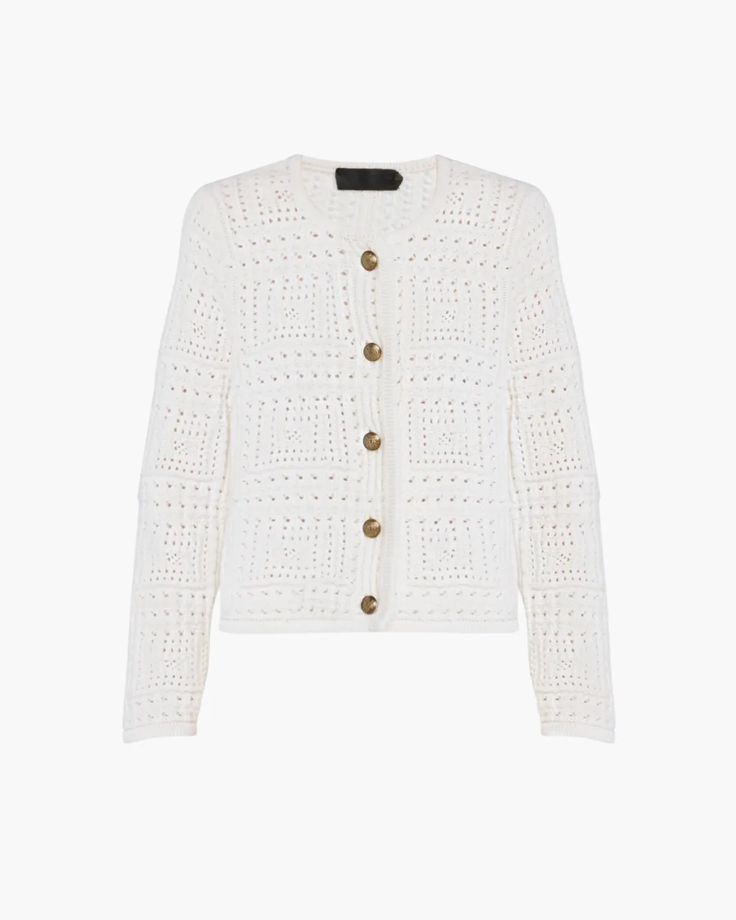 HARRY SWEATER JACKET IN IVORY