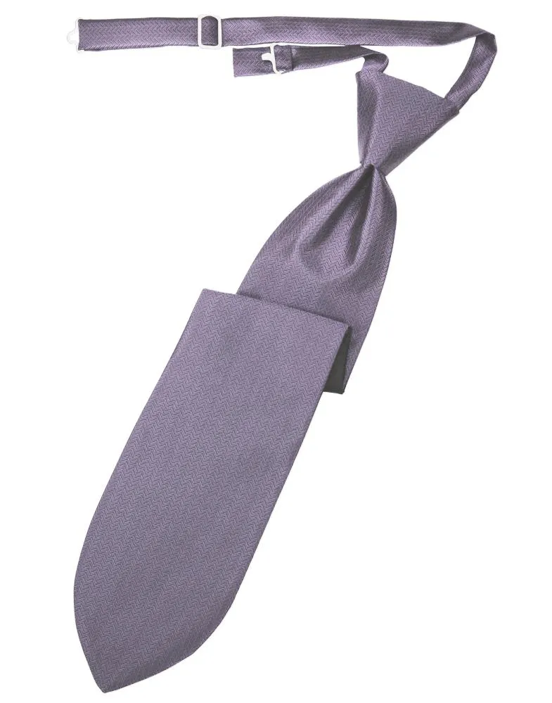 Heather Herringbone Necktie