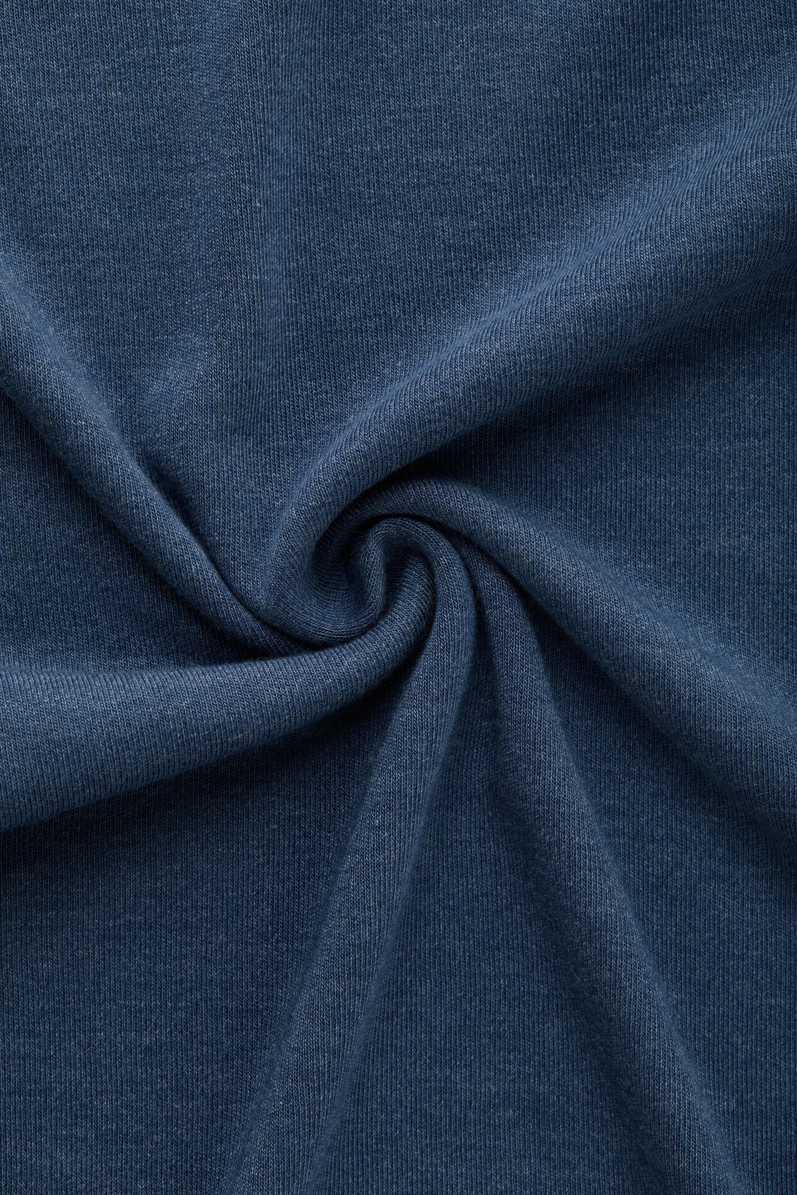 Heavyweight Bamboo Sorona Interlock Short Sleeve Crew Navy