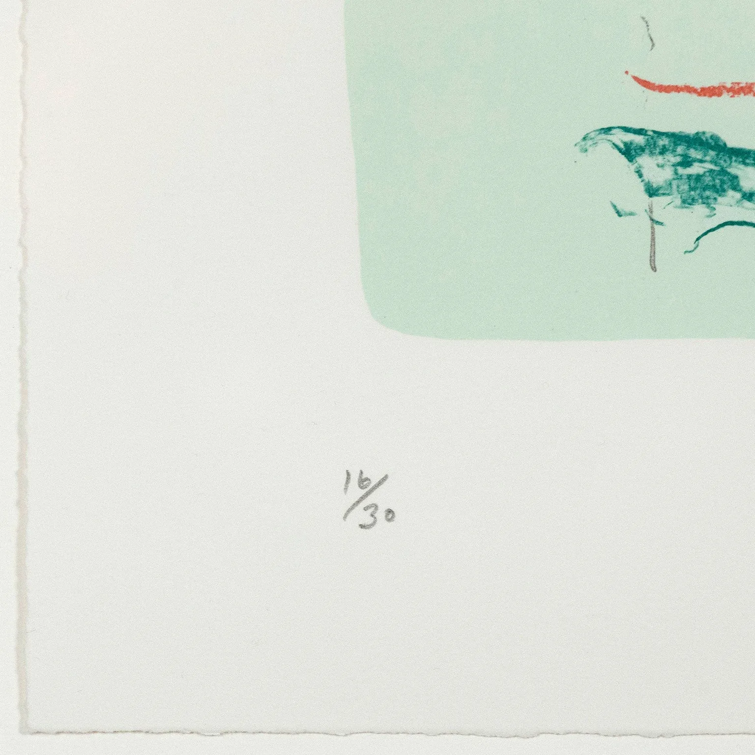 HELEN FRANKENTHALER, "REFLEXIONS XI", 1995
