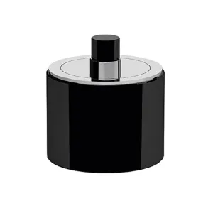 Heritage Pure Cotton Box - Free Standing - 4" Brass/Polished Chrome/Black