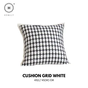 Homlly Houndstooth Decorative Pillow Cushion Covers with Bed Runner Throw