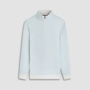 Hound's Tooth Quarter Zip Pullover