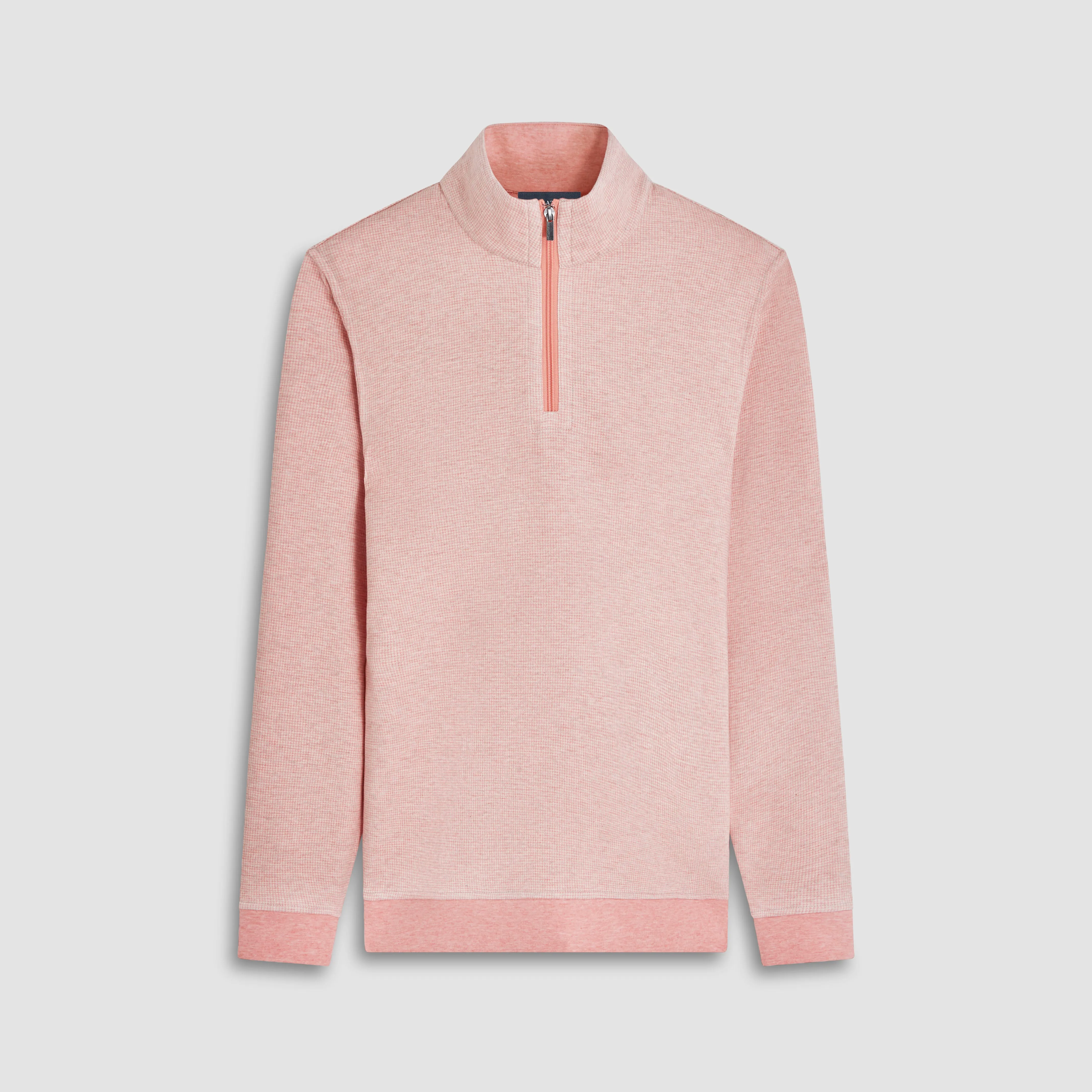 Hound's Tooth Quarter Zip Pullover
