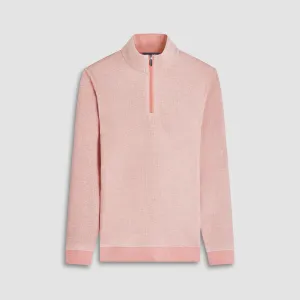 Hound's Tooth Quarter Zip Pullover