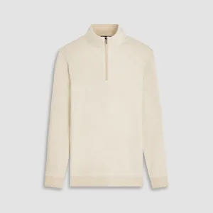 Hound's Tooth Quarter Zip Pullover