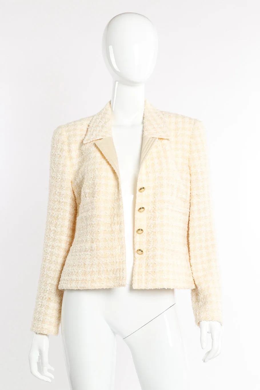 Houndstooth Bouclé Jacket