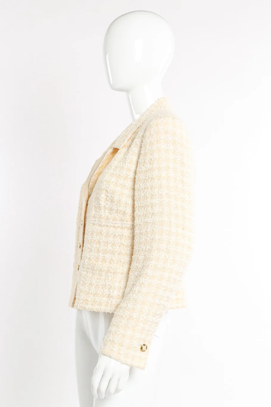 Houndstooth Bouclé Jacket