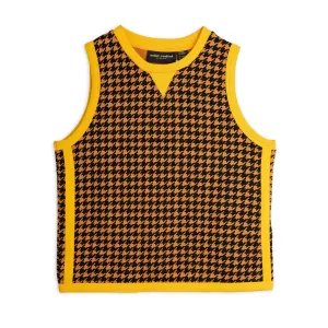 Houndstooth Tank Top by Mini Rodini