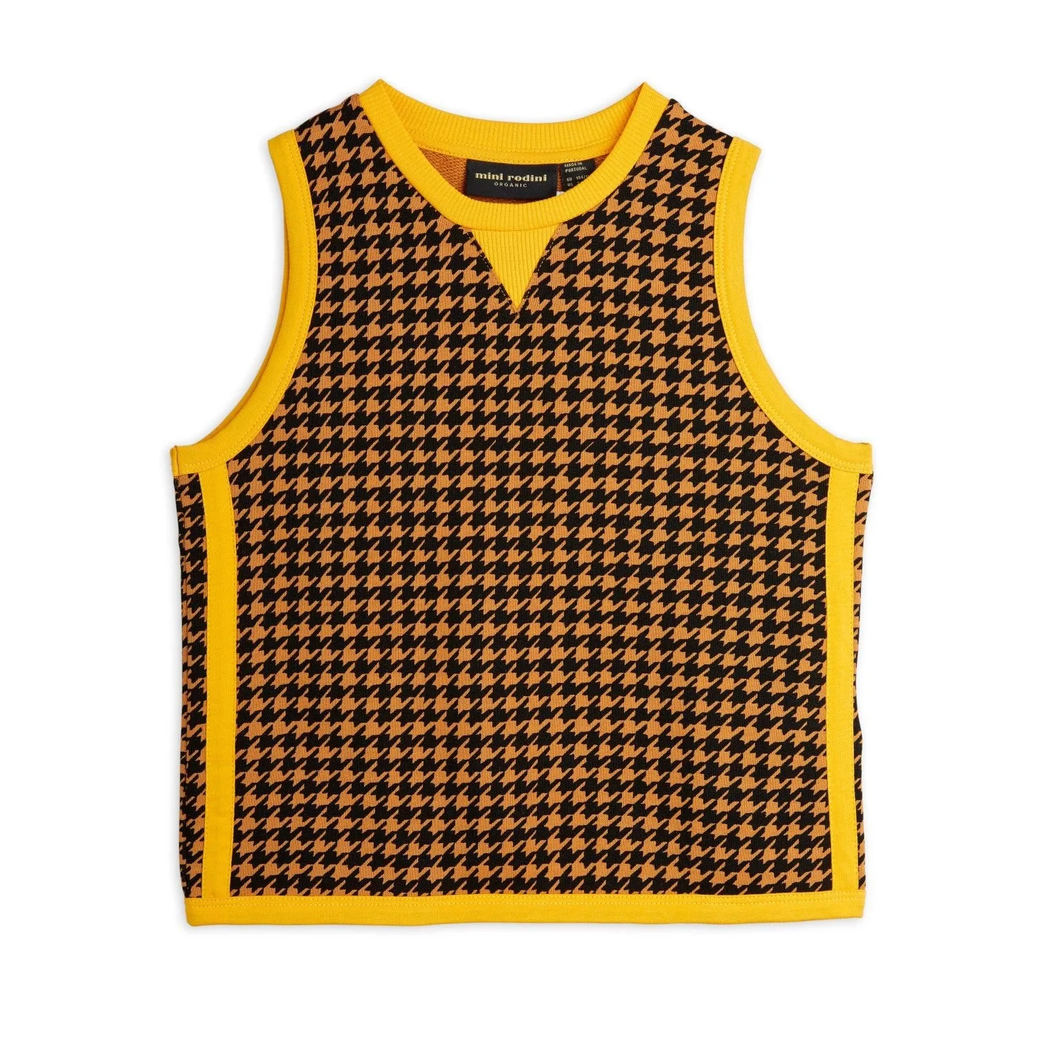 Houndstooth Tank Top by Mini Rodini
