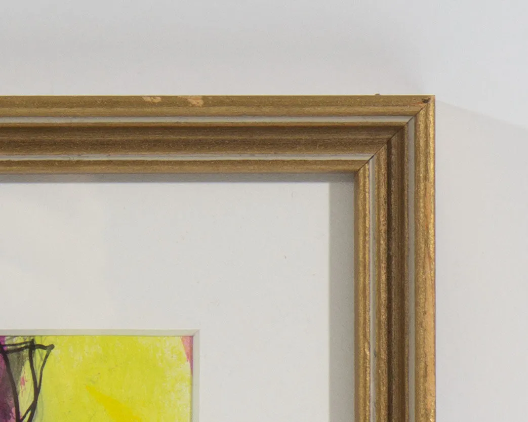 James Bruch Abstract Mixed Media Painting