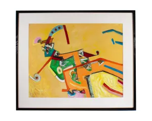 James Bruch Abstract Mixed Media Painting