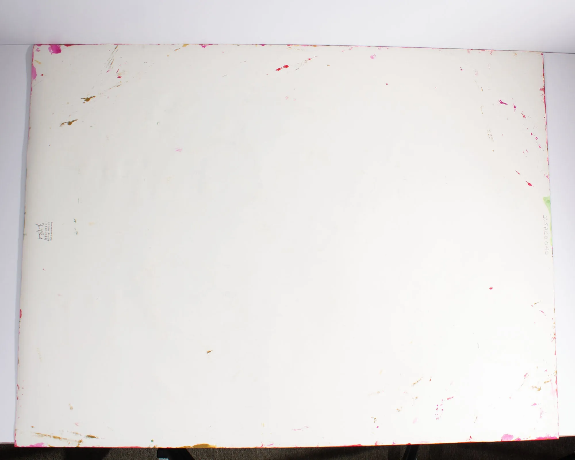 James L. Bruch Abstract Acrylic Painting
