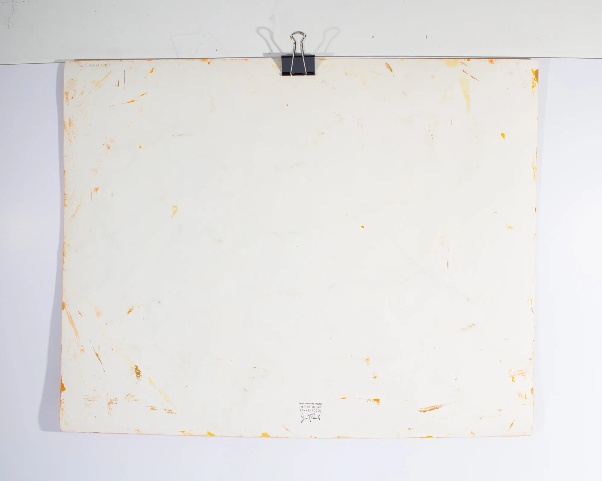 James L. Bruch Abstract Mixed Media Painting