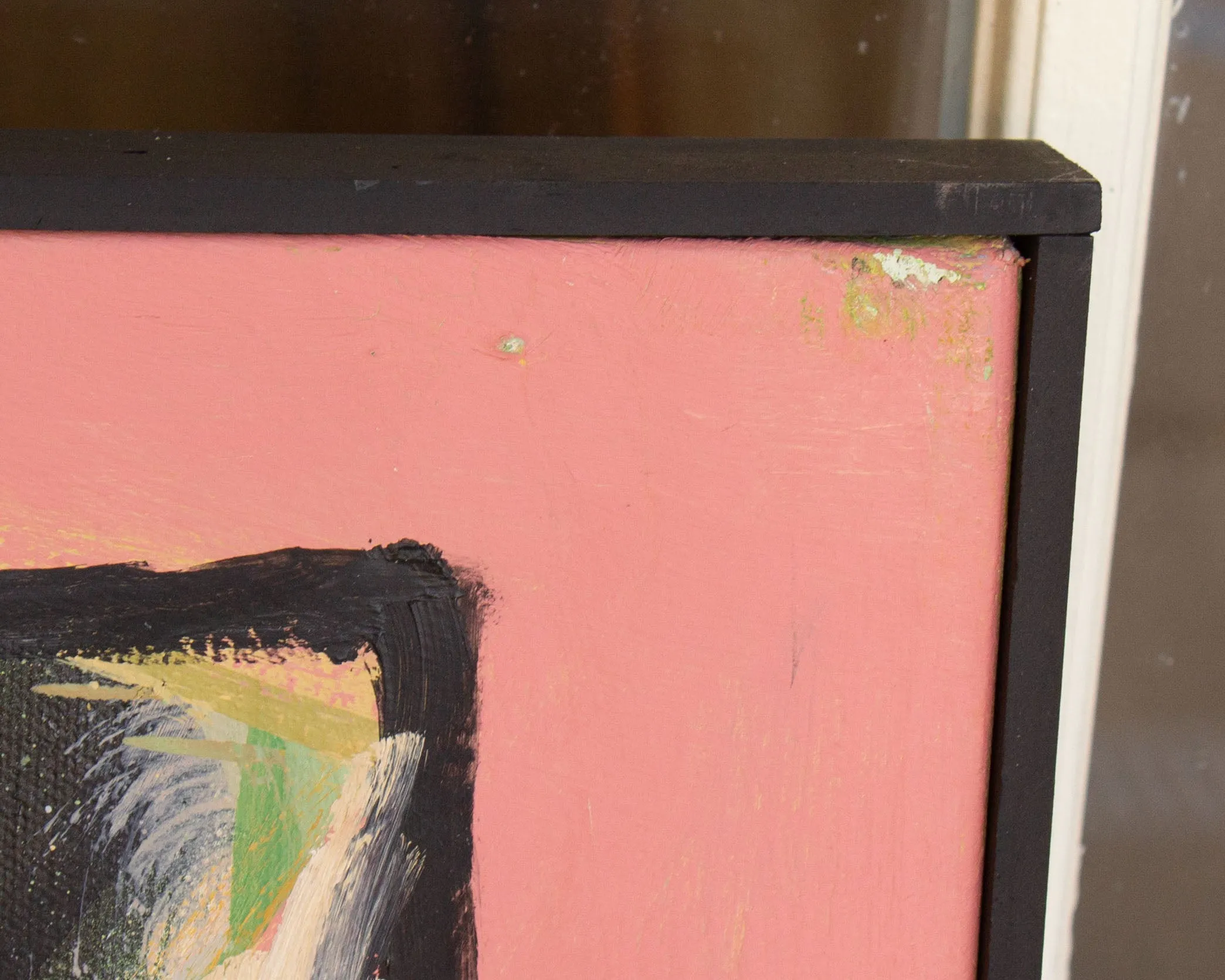 James L. Bruch Abstract Oil on Canvas Painting