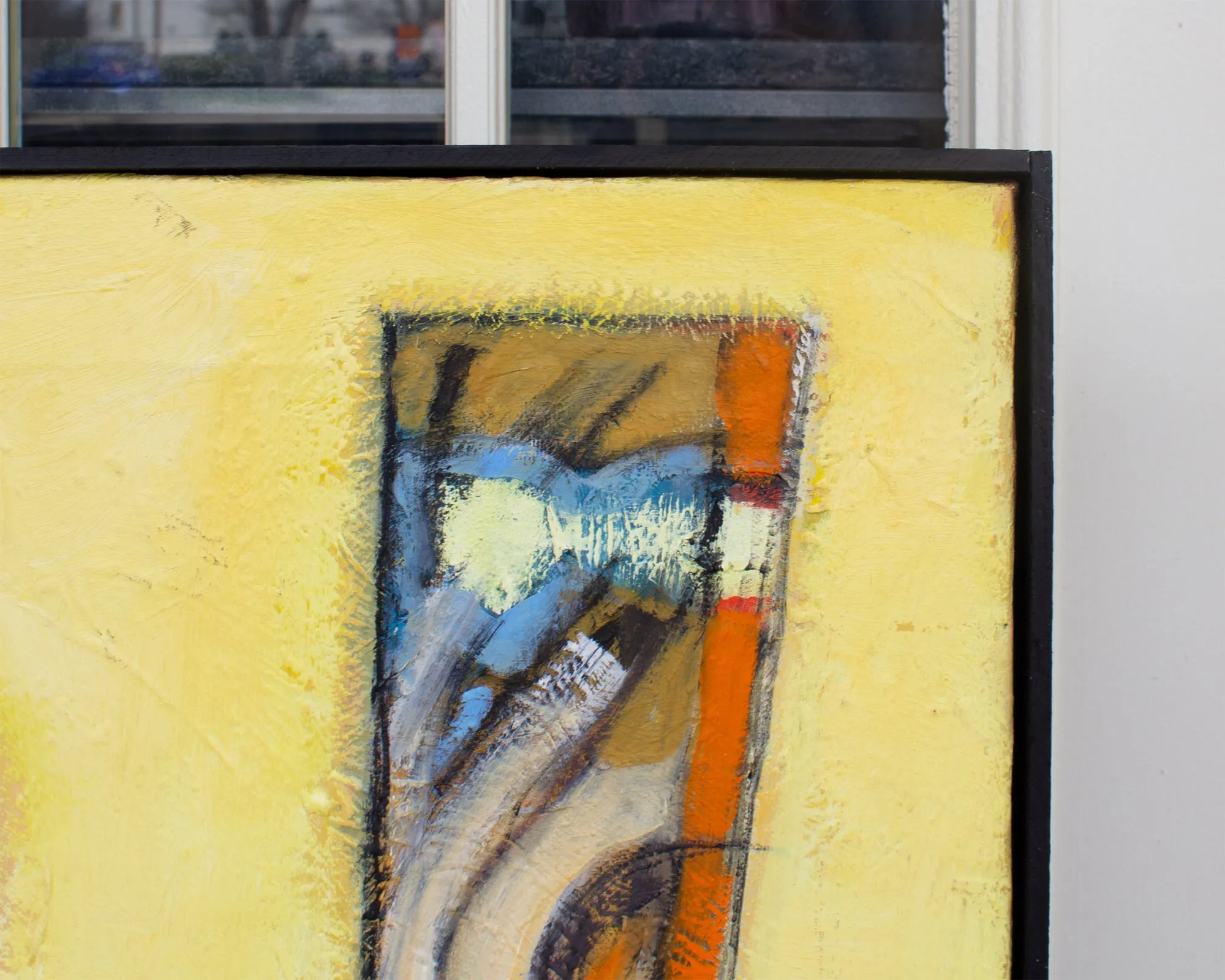 James L. Bruch Abstract Oil on Canvas Painting