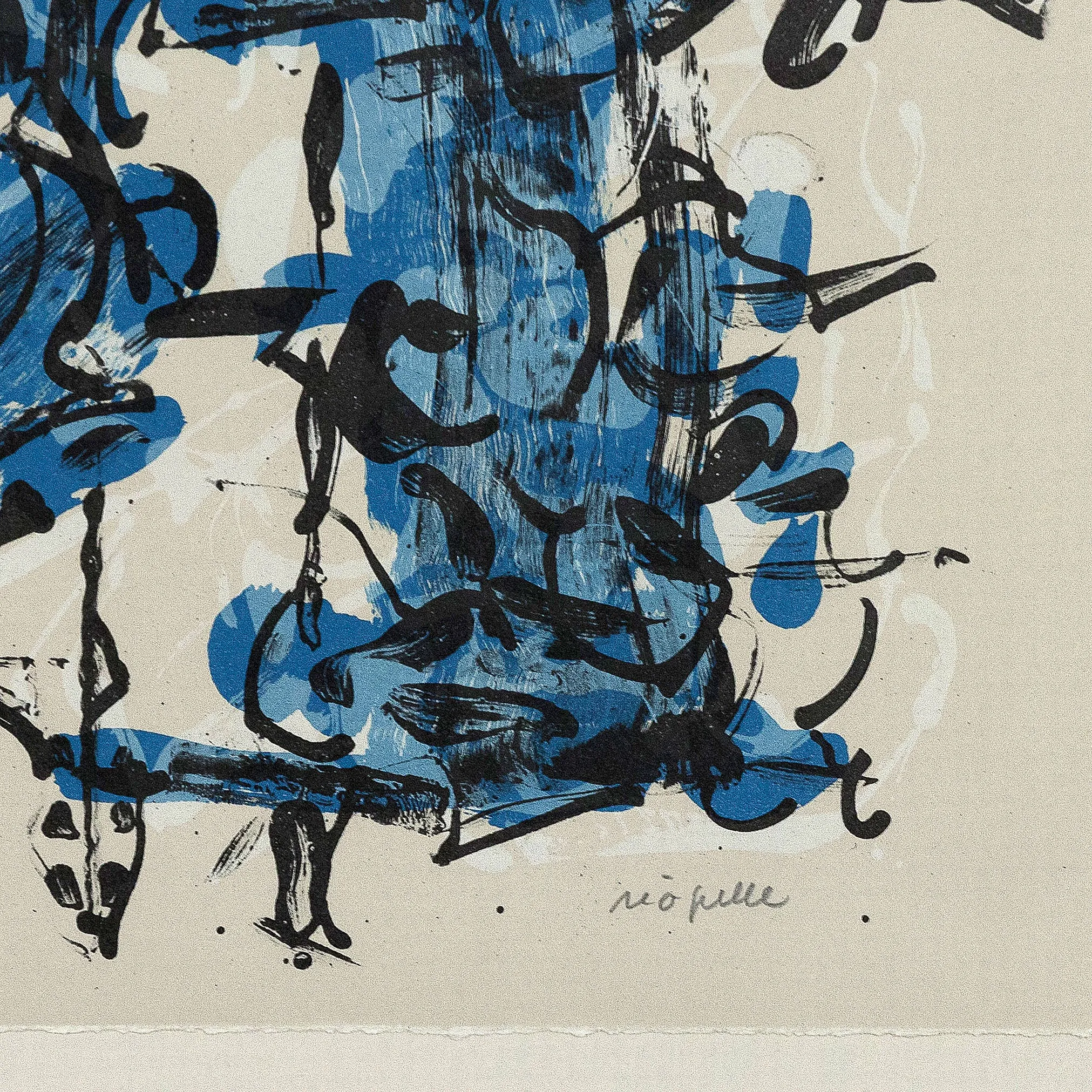 JEAN-PAUL RIOPELLE "ALBUM 67" LITHO, 1967