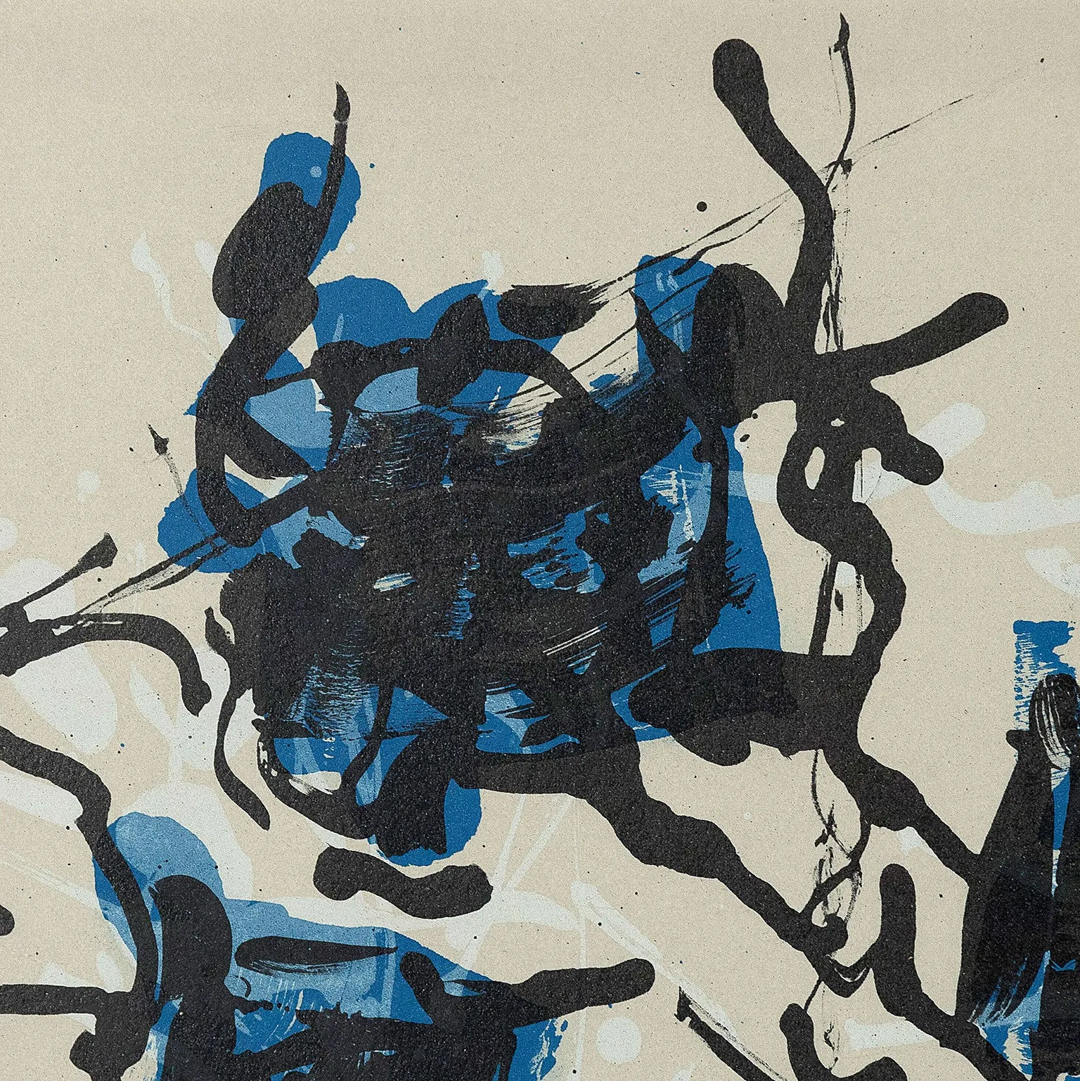 JEAN-PAUL RIOPELLE "ALBUM 67" LITHO, 1967