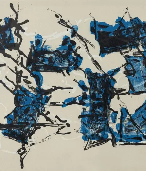 JEAN-PAUL RIOPELLE "ALBUM 67" LITHO, 1967