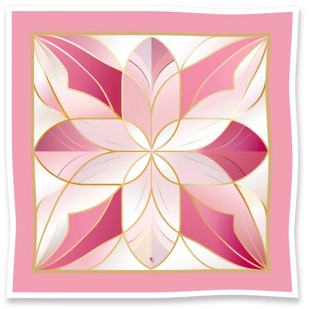 Jewel of Art Deco - Rose Quartz -