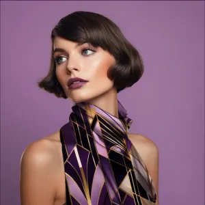 Jewels of Art Deco  - Amethyst Reflection