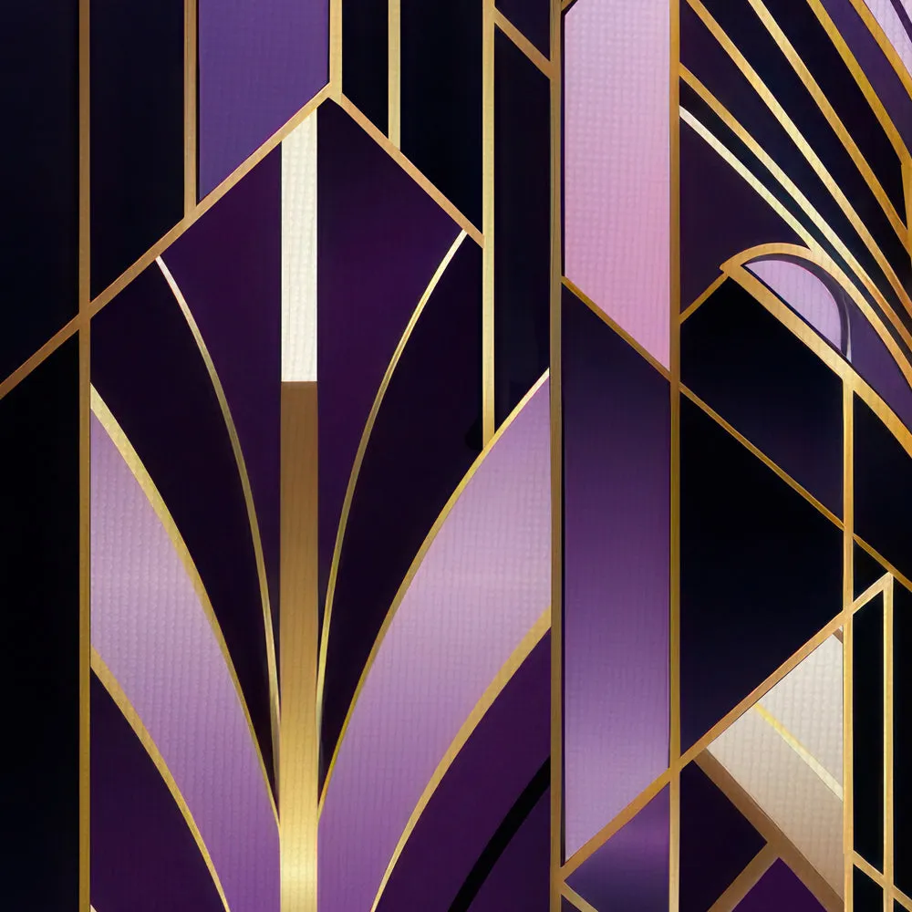 Jewels of Art Deco  - Amethyst Reflection
