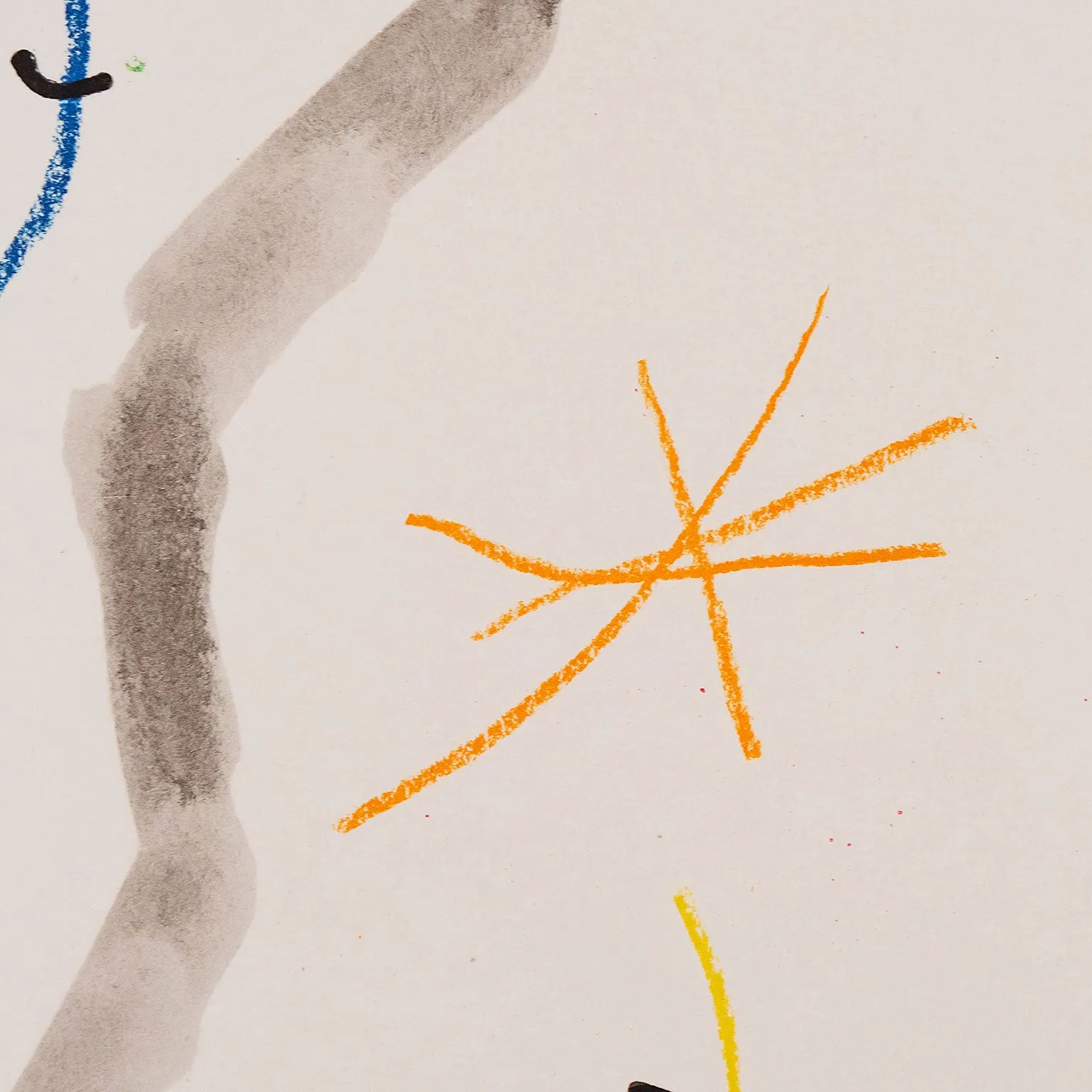 JOAN MIRO "QUELQUES FLEURS #27: PENROSE", 1964