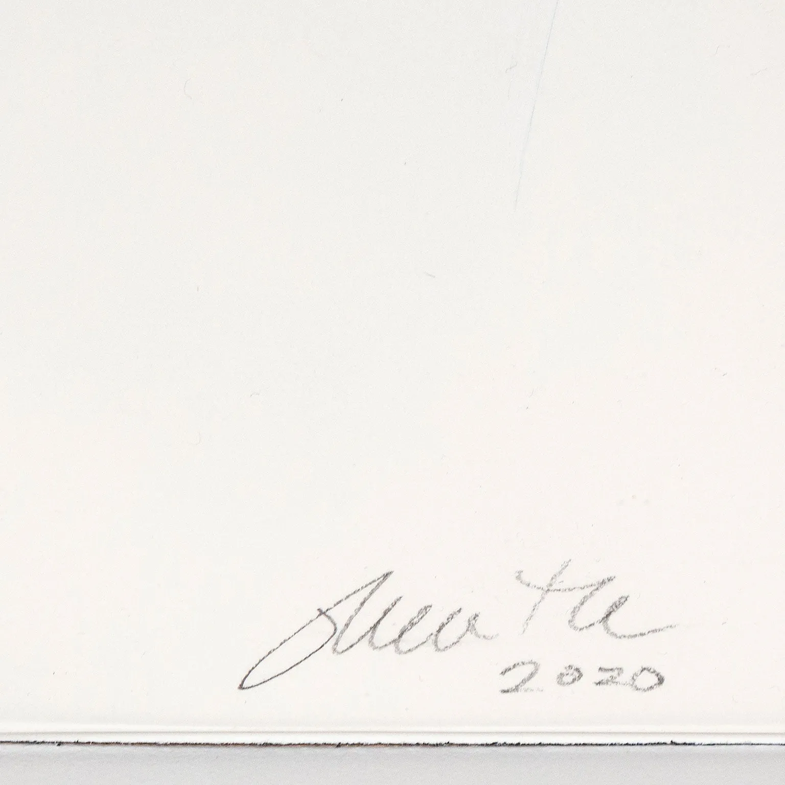 JOANNE TOD "MAKE OUT" WATERCOLOR, 2020