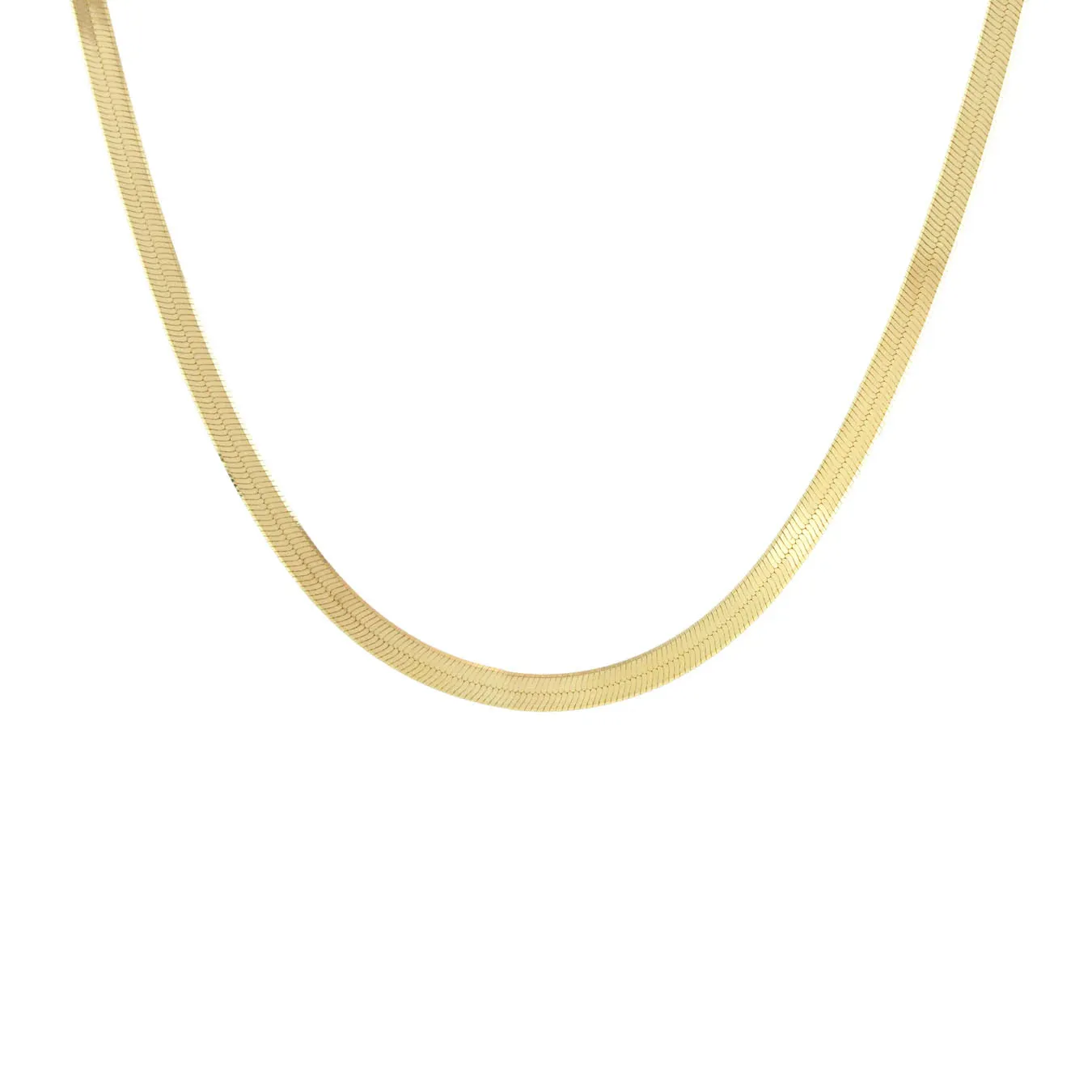 Kris Nations Herringbone Chain Necklace