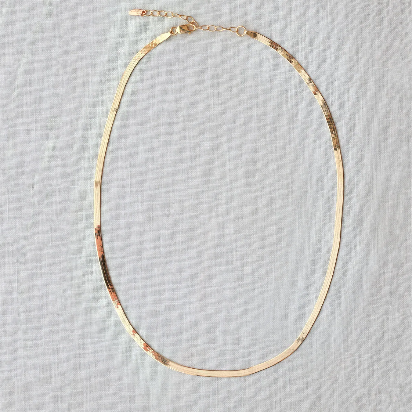 Kris Nations Herringbone Chain Necklace