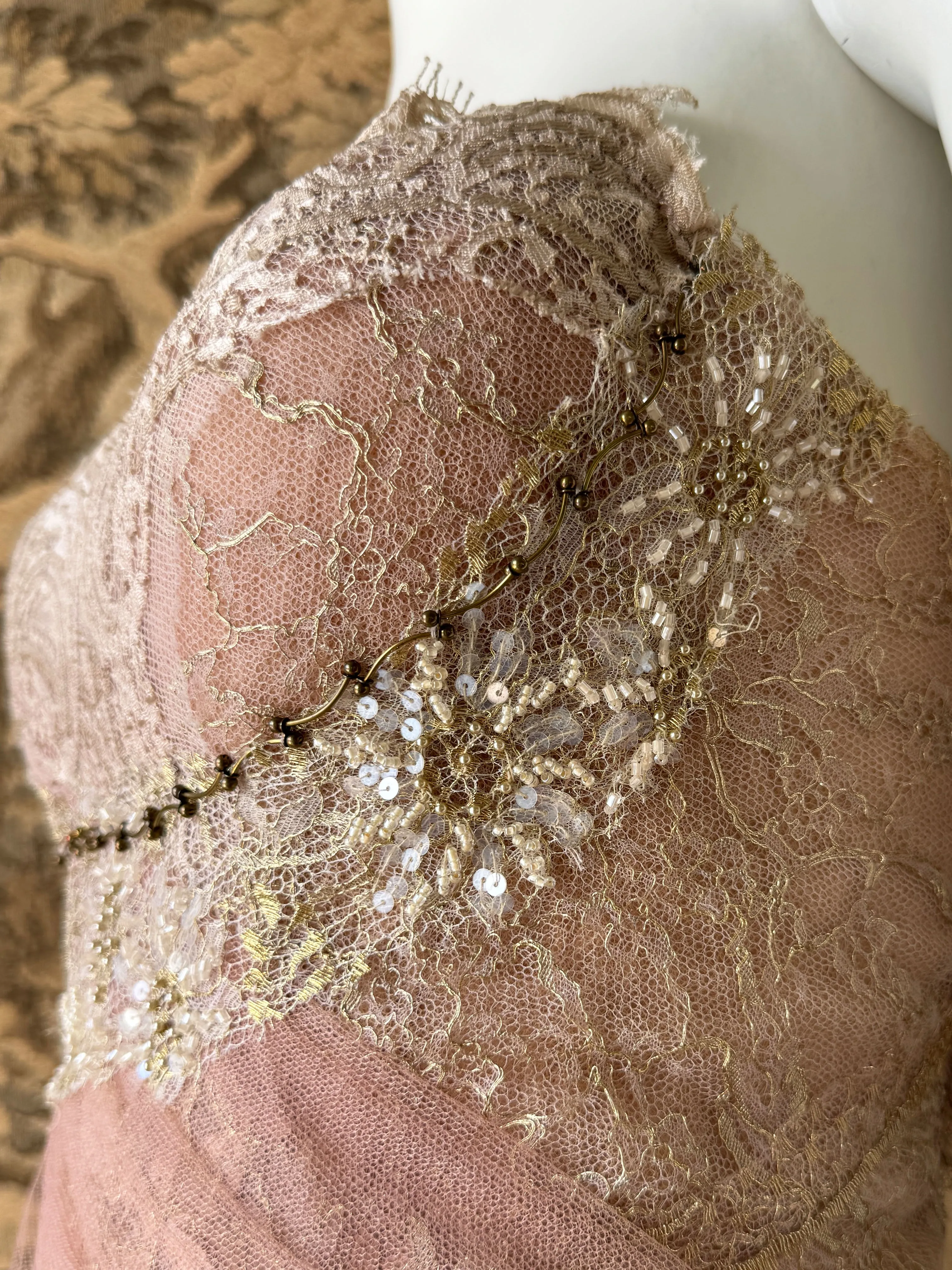 Les Habitudes Y2K Silk & Lace Corset