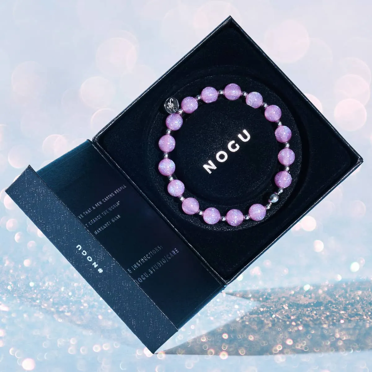 Lilac Glitter | Dreamscape Opal Bracelet