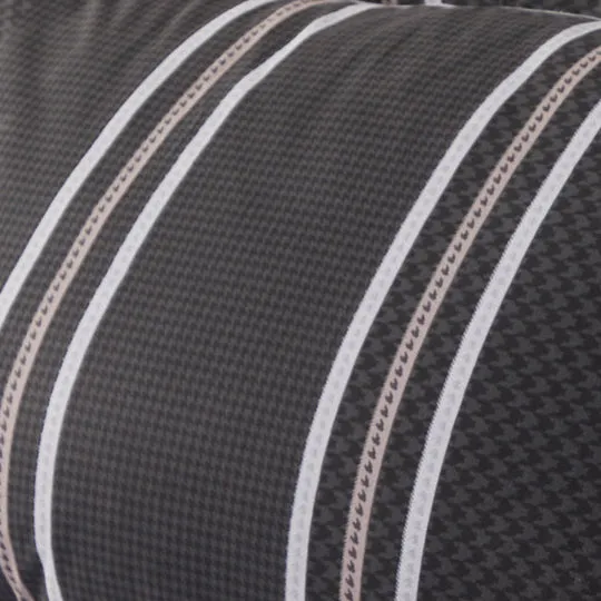 Logan & Mason CHARLIE SLATE QUILT COVER SET