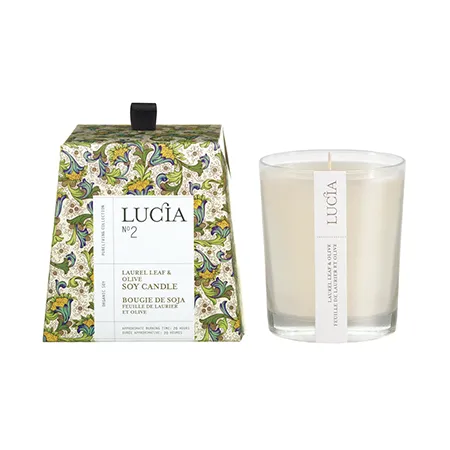 Lucia No.2 Olive Blossom & Laurel Leaf Candle