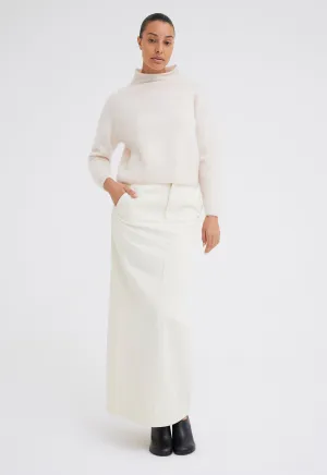 Maximus Cashmere Sweater - Ice Cream