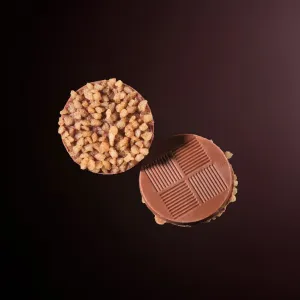 Milk Chocolate Caramel Crunch Florentine