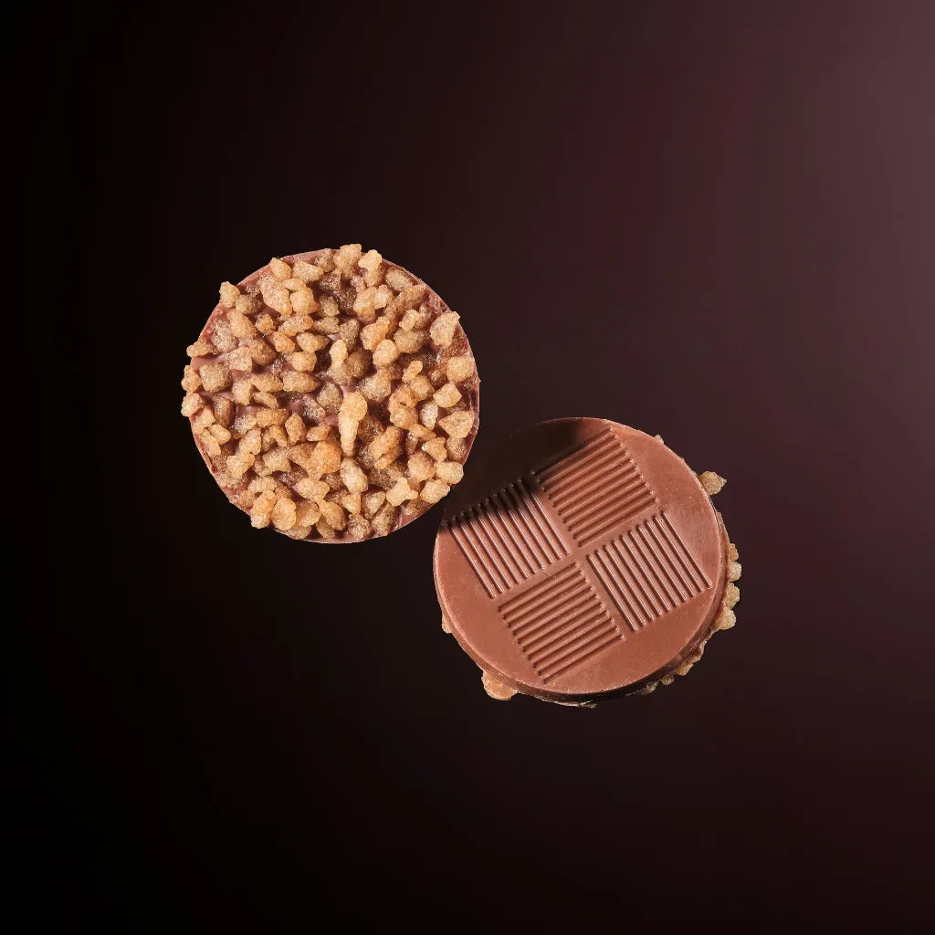 Milk Chocolate Caramel Crunch Florentine