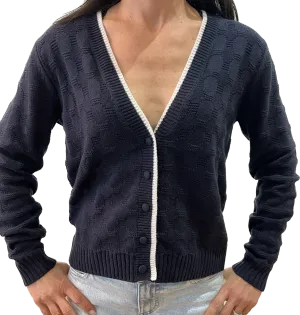Minnie Rose Pickleball Stitch Cardigan