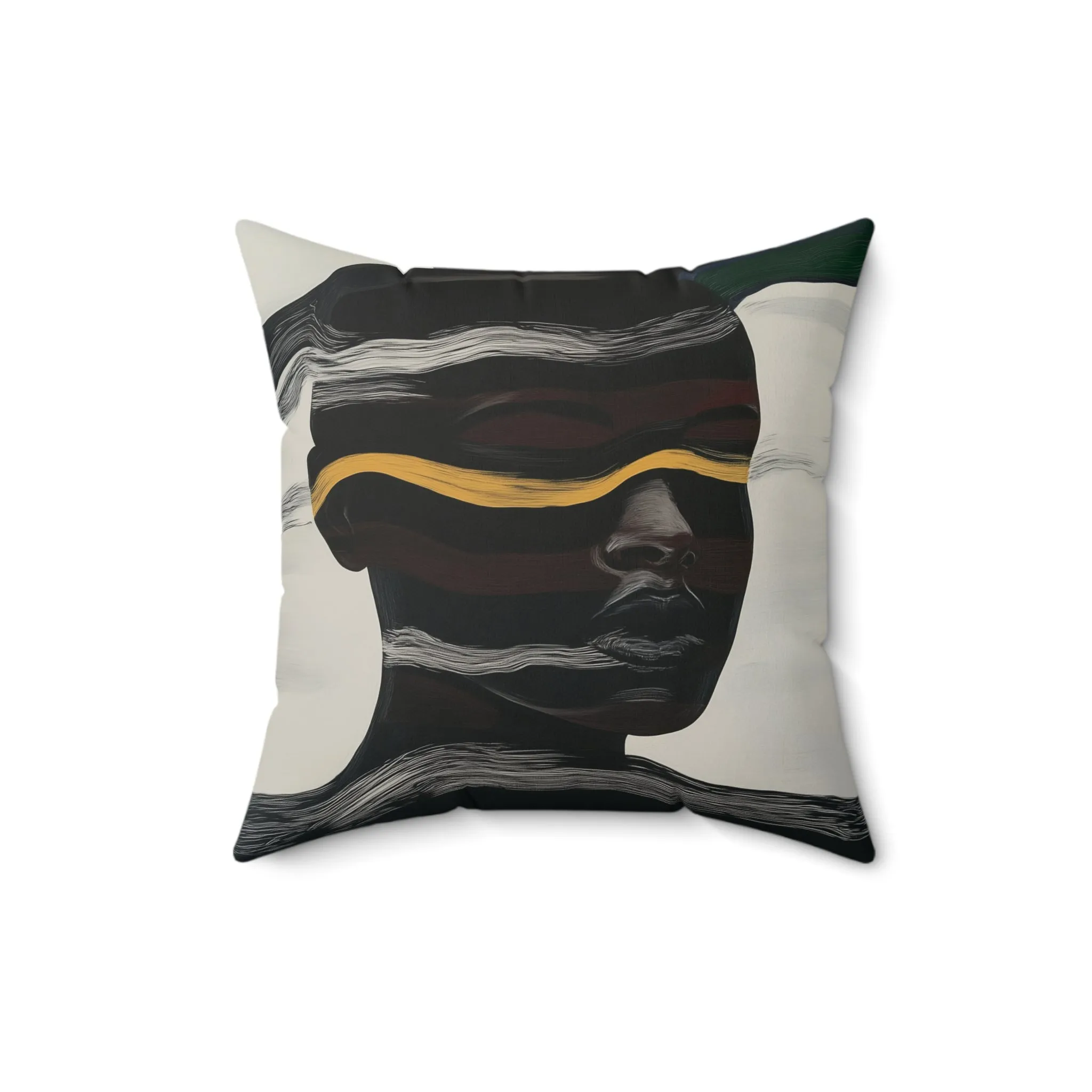 Modern Abstract Face Pillow